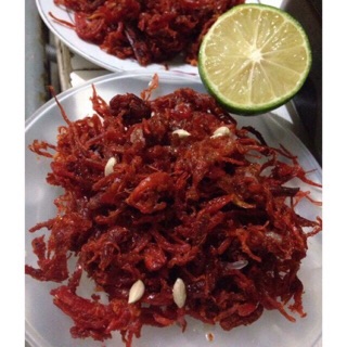 1 KG KHÔ BÒ SỢI THƠM NGON ( thịt gà giả bò )