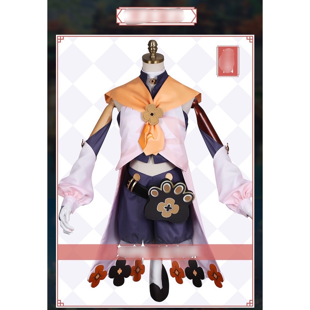 Set cosplay Diona Genshin Impact
