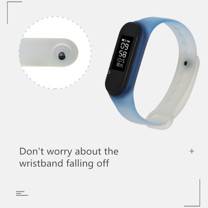 Dây đeo đồng hồ trong suốt chất lượng cao thay thế cho Xiaomi Mi Band 3/4/5/6
