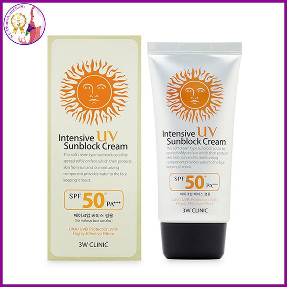 KEM CHỐNG NẮNG 3W CLINIC INTENSIVE UV SUNBLOCK CREAM