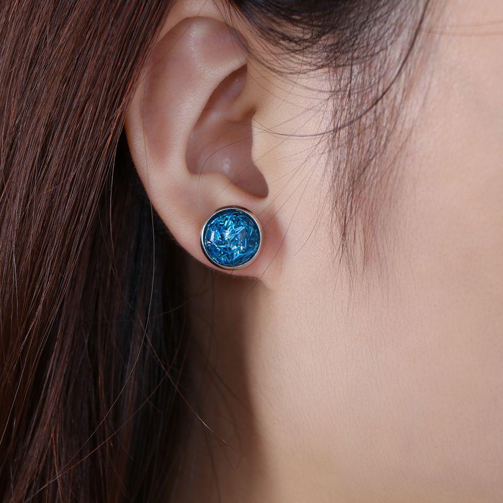 LAY Set 6 Đôi Khuyên Tai Đính Đá Thời Trang Cho Nữ