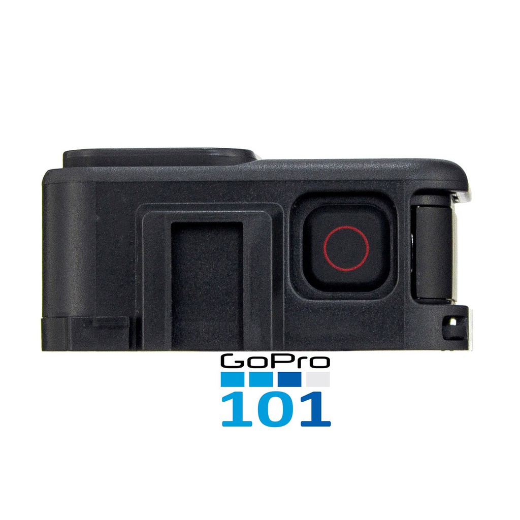 Case Thép CNC / Khung Nhựa bảo vệ cho Gopro 8 có chân ngàm hotshoe gắn phụ kiện media - GoPro101