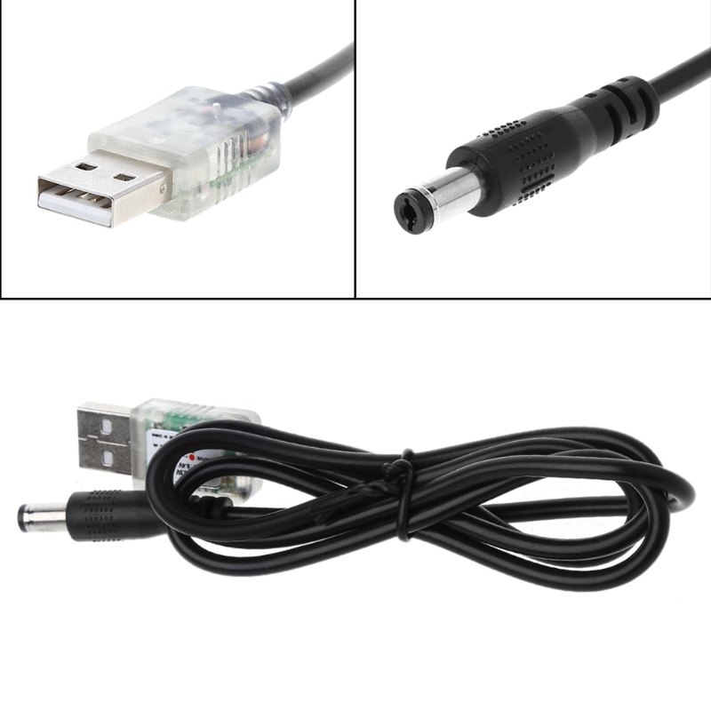 Dây Cáp Sạc USB 5V 8.4V DC5.5x2.1mm Chuyên Dụng Cho Đèn Xe Đạp