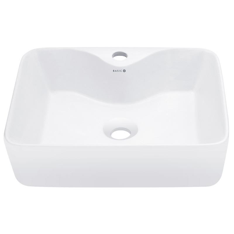 Chậu Lavabo  rửa mặt cao cấp với lớp tráng men dày sáng bóng chông bám bẩn hạn chế vi khuẩn .