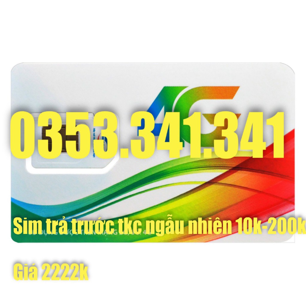 Sim taxi, tứ quý viettel trả trước số đẹp dùng làm hotline