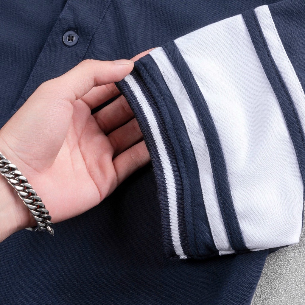 Áo  POLO nam cổ bẻ  vải Cotton Jacquard dệt kim xuất xịn,chuẩn form, sang trọng ,thanh lịch