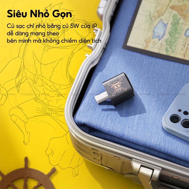 Củ Sạc Nhanh 20w Anker One Piece Thiết Kế Nhỏ Gọn Chip Sạc Thông Minh Ổn Định Không Nóng Bảo Vệ Pin Cho iP 13  Pro Max