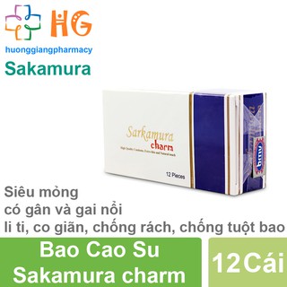 Bao cao su sarkamura charm hộp 12 cái - ảnh sản phẩm 5