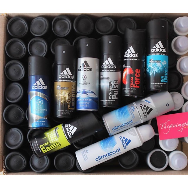 Xịt khử mùi adidas