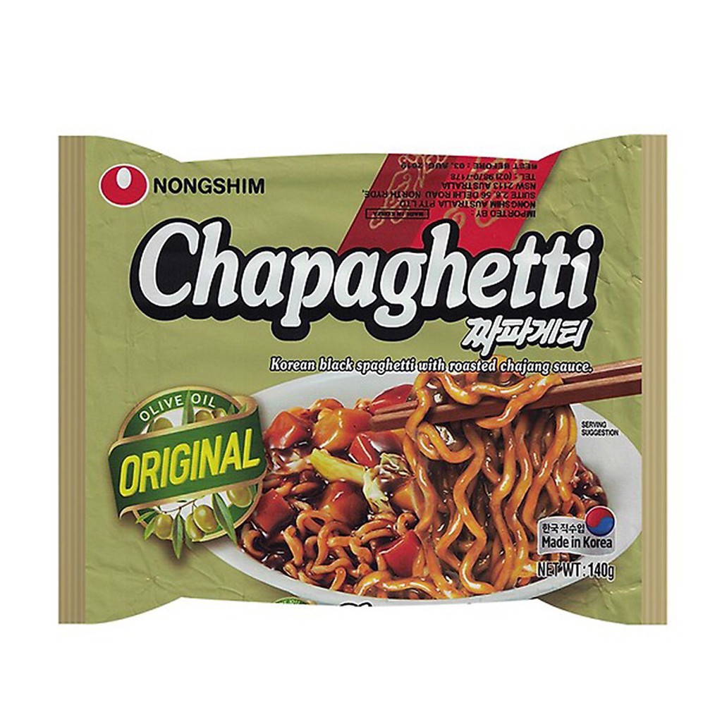 Mì Tương Đen Chapagetti Nongshim 140g