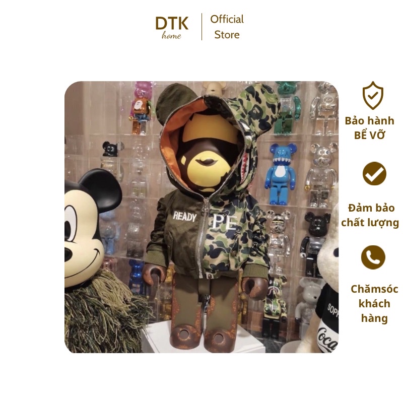 Tượng BEARBRICK BAPE 1000% Tượng trang trí Bearbrick