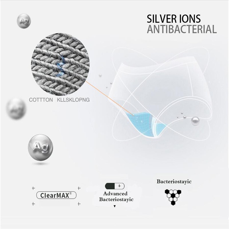 Cute Byte Bộ 3 quần lót cotton lưng chữ V gợi cảm dành cho nữ