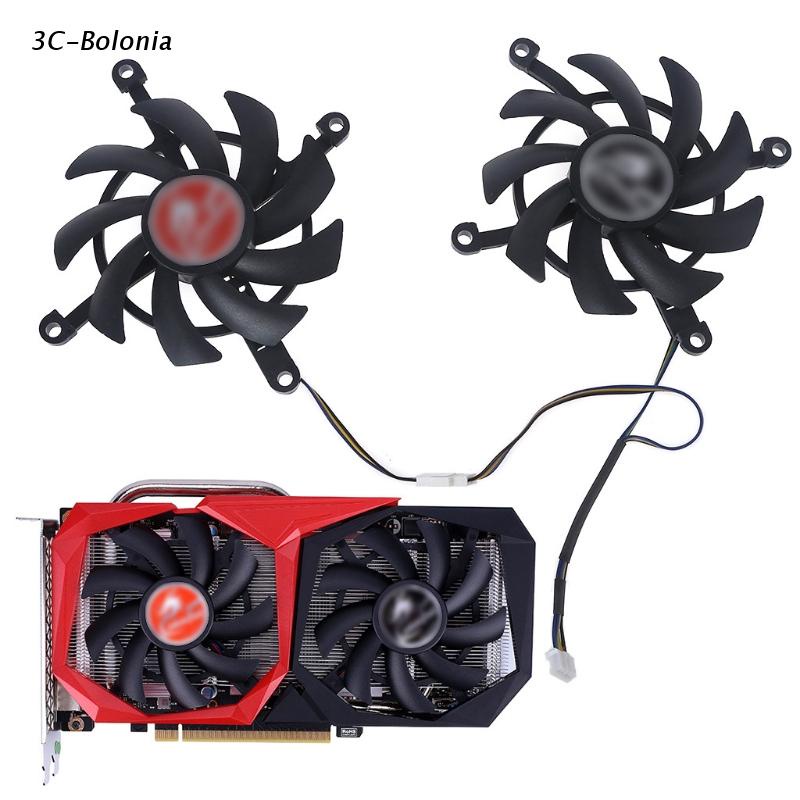 Set 2 Quạt Tản Nhiệt Thẻ Đồ Họa Gtx 1660 Tomahawk Rtx2060 4wire 4pin 85mm 12v Vga | WebRaoVat - webraovat.net.vn