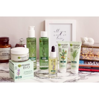 Bộ sản phẩm chăm sóc da GARNIER BIO ĐỨC 100% từ thiên nhiên