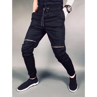 quần jogger kaki co giãn nam nữ