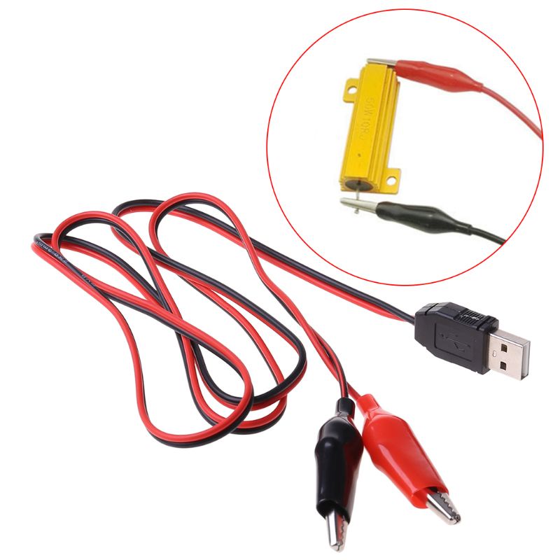 Kẹp Cá Sấu Bằng Đồng Có Dây Cáp Nối Cổng USB Cho Cá Sấu Cla