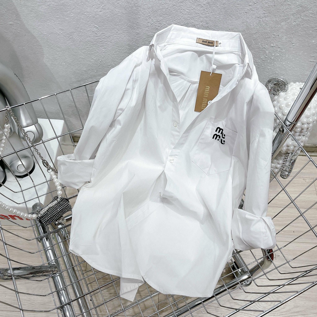 ÁO SƠ MI MIUMIU | BigBuy360 - bigbuy360.vn