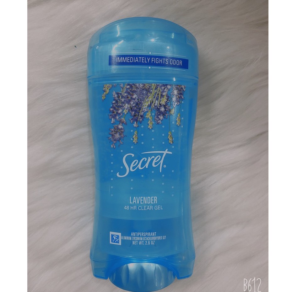 Lăn Khử Mùi Secret CLEAR GEL của Mỹ loại 73g