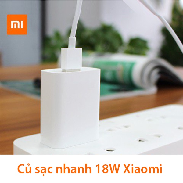 Sạc Nhanh xiaomi 18w chính hãng sạc nhanh ổn định bảo hành lên đến 12 tháng