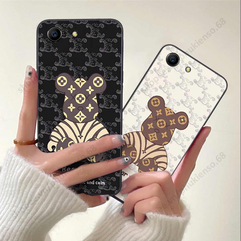 Ốp lưng điện thoại Oppo F1s / F3 / F3 Lite / F3 Plus elegant, gấu be@rbrick cao cấp, vỏ ốp rẻ đẹp