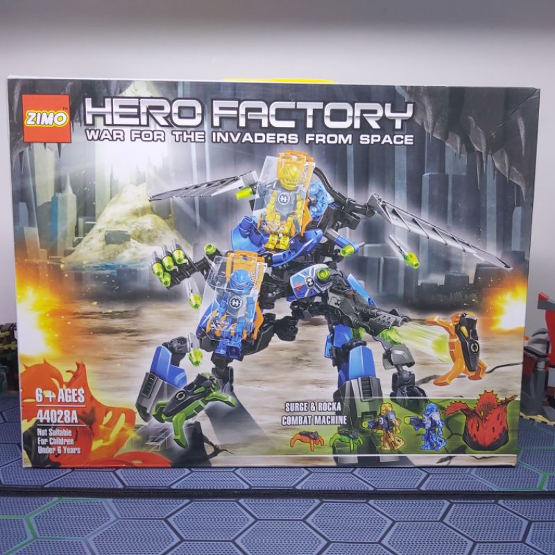 [Herofactory] Lắp ráp ZIMO 44028✅