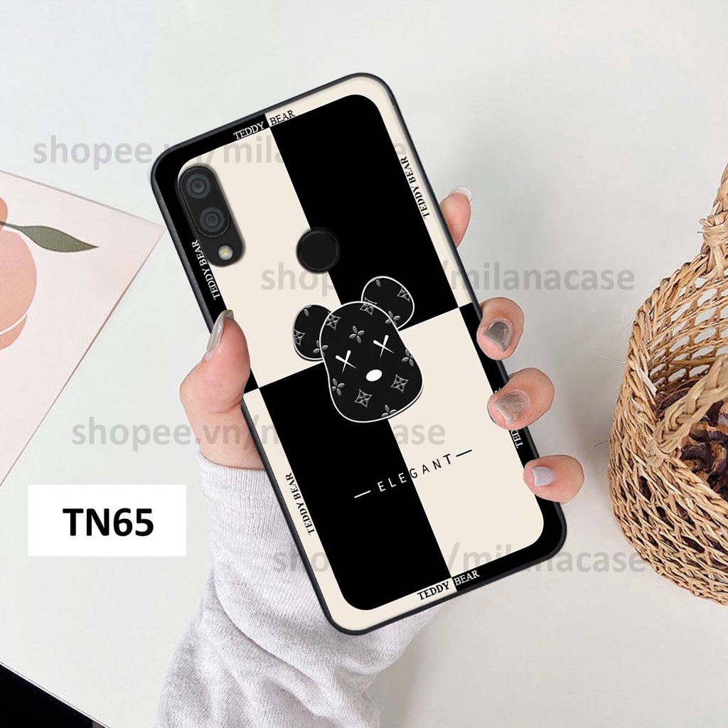 Ốp Xiaomi Redmi 7 gấu be@rBrick gấu Teddy Kaws siêu đẹp, phong cách, cá tính