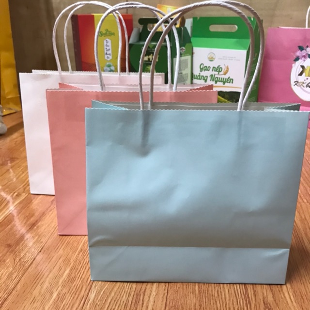 Combo 50 túi Kraft đựng quà size lớn 30x25x10cm | BigBuy360 - bigbuy360.vn