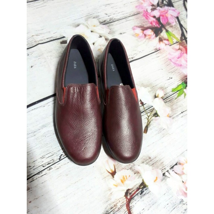 Giầy nam Zara da thật( size 40)