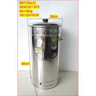 (Q9HCM) -  Bình Lọc Nước – Bình INOX Cao Cấp SUS 304 Cỡ Đại - Mã: BL40I3 – tr1 -