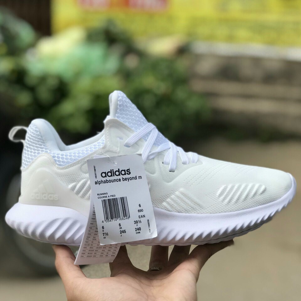 Giày Alphabounce Beyond trắng bản đẹp Fullbox