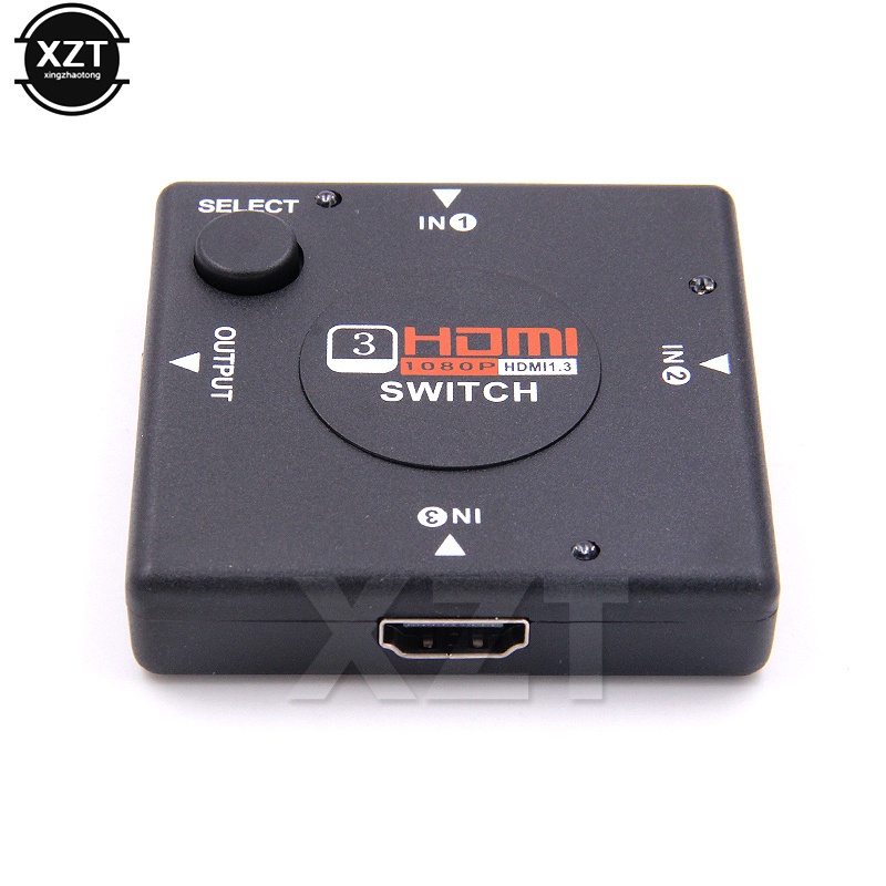 1 Bộ Chia 3 Cổng hdmi Cho hdtv 1080p vedio