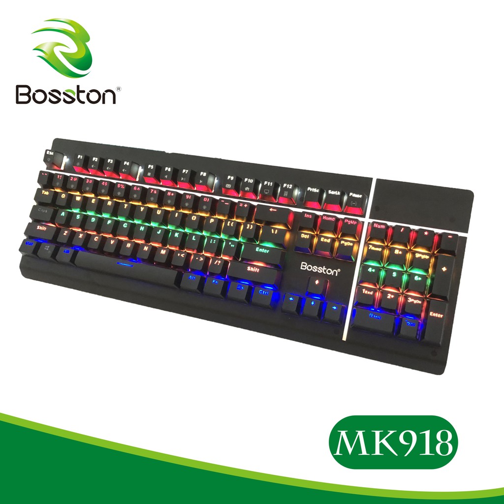 Bàn Phím Cơ BOSSTON MK918 RGB