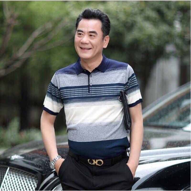 Áo Phông có cổ cho Bố, Áo trung niên cho ba