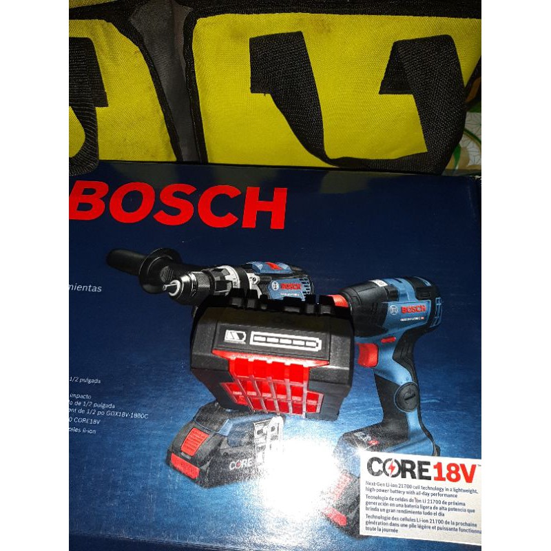 Pin BOSCH 18v 4Ah dòng pin core 1 hàng cell nhỏ gọn