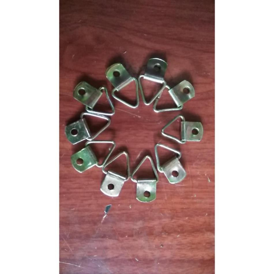Set 10 móc treo tranh 1 lỗ có kèm vít ( Shop 5 sao )