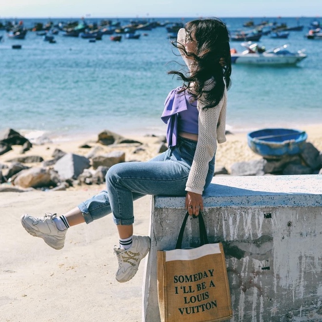 Túi cói SOMEDAY chất đẹp chuẩn hàng loại 1