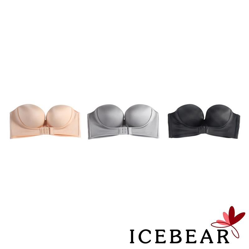Áo Ngực Ống Không Dây Màu Trơn Cho Nữ
