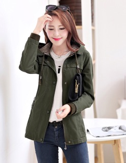 ÁO KHOÁC KAKI 02 LỚP NÓN SỌC (S,M,L)