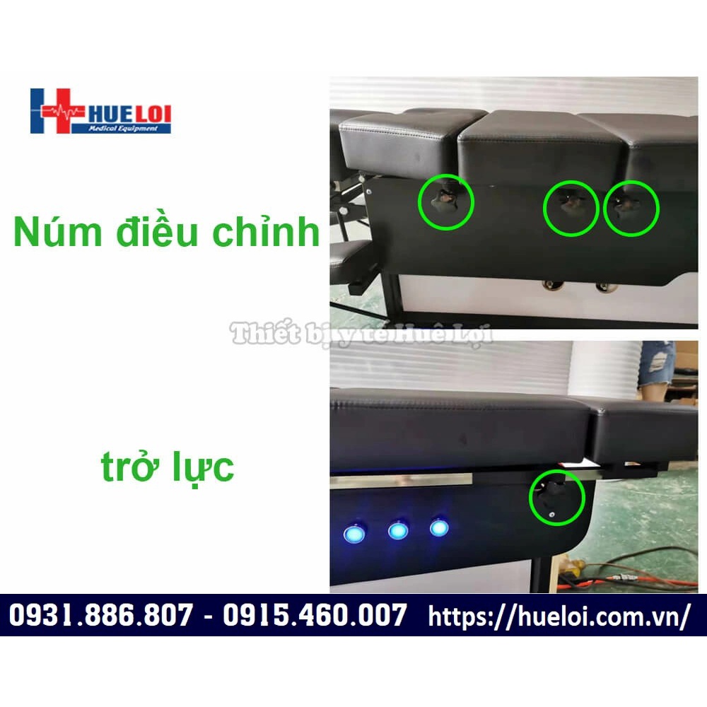 giường tác động cột sống toàn thân điều khiển điện