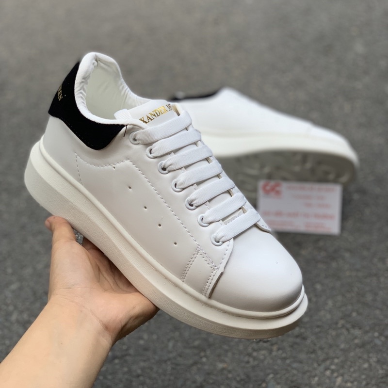 Giày Sneaker Cổ Thấp Mc Queen, Giầy Thể Thao Nam Nữ Trắng Thời Trang Giá Rẻ MCQ