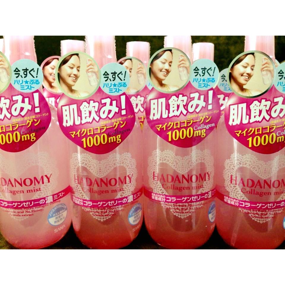 COLLAGEN TƯƠI DẠNG XỊT MẶT HADAMONY