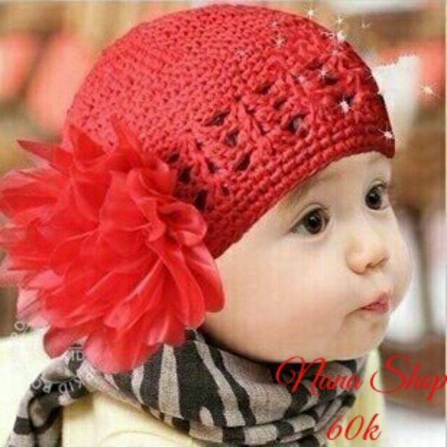 Mũ len xinh xắn cho bé B45