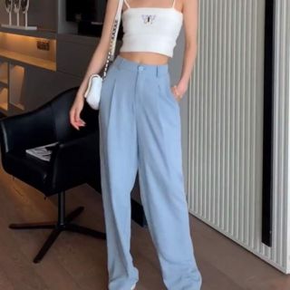 Quần culottes siêu dài chân