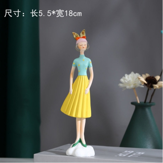 Tượng trang trí hình cô gái phong cách BẮC ÂU decor nhà cửa hoặc đựng bút viết, nhiều mẫu phù hợp trưng bày và quà tặng