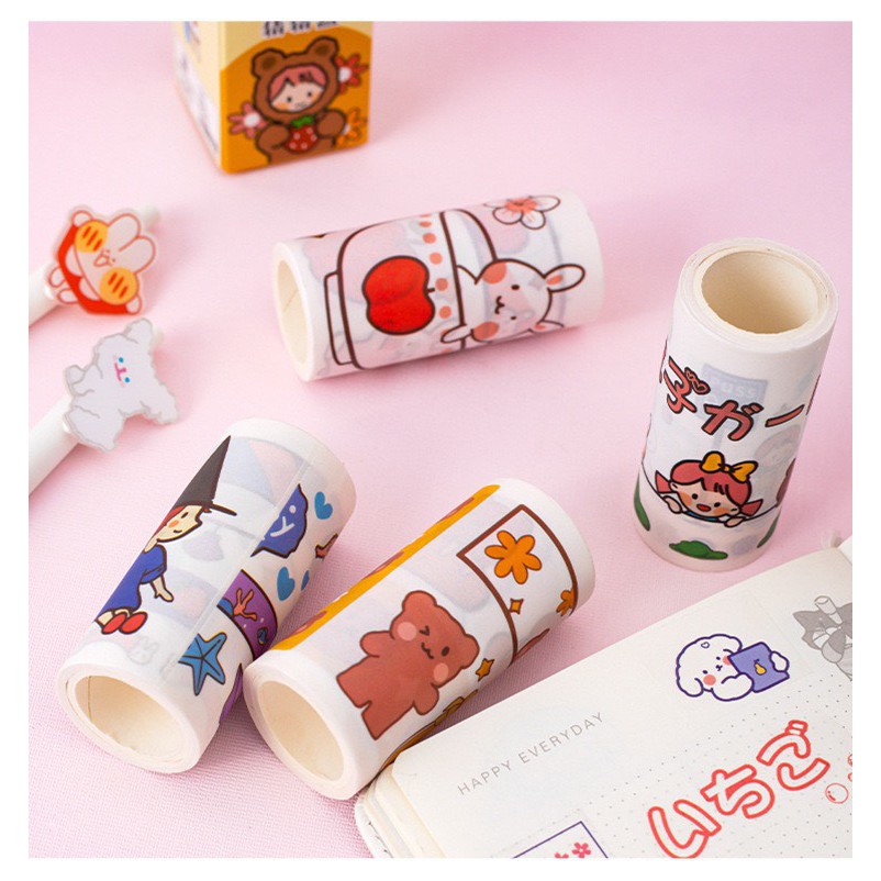 🎀THÙNG RÁC MINI KÈM STICKER 🎀 Nhỏ Gọn Tiện Lợi Dành Cho Dân Văn Phòng Hoặc Để Bàn Học/Bàn Trang Điểm