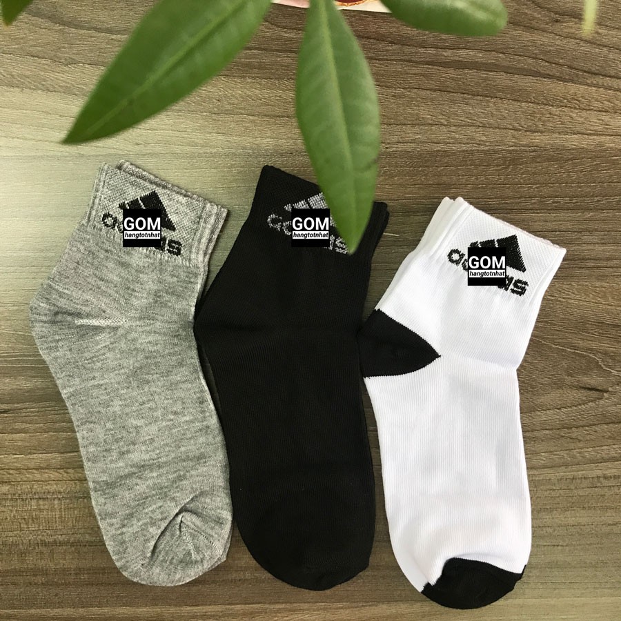 [Combo 7 Đôi] Tất CỔ CAO Nam Nữ GOM Hàng VNXK Vải Dày Vừa , Vớ Cổ Dài Unisex Chất Liệu Cotton Thoáng Mát Khử Mùi