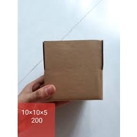 Bộ 10 Hộp Carton 10x10x5 Cm Thùng Carton Giá rẻ