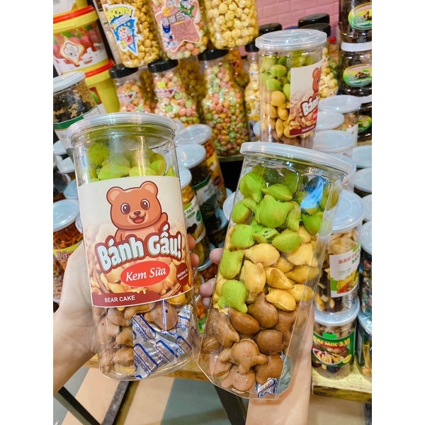 Bánh gấu mix 3 vị Truyền thống, socola, chùm ngây 🐼🐼 | BigBuy360 - bigbuy360.vn