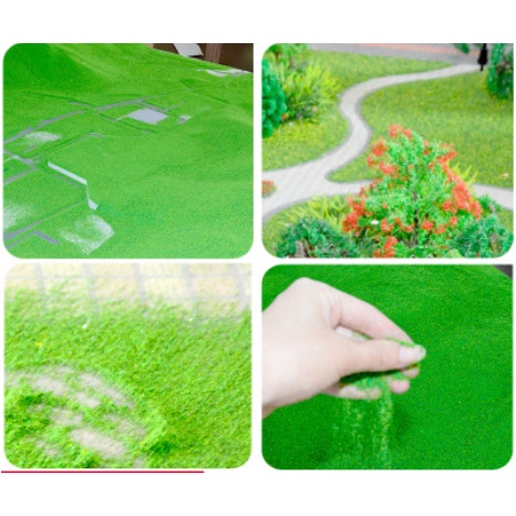 Bột Cỏ Mịn Làm Mô Hình , Sa Bàn Nhiều Màu