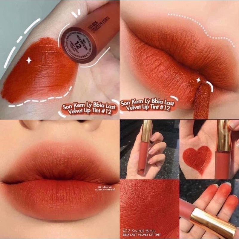 Son kem lì Bbia Last Velvet Lip Tint 5g